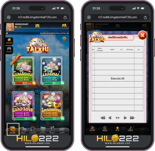 ไฮโลเวียดนาม ประวัติการเล่น