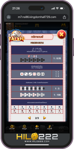 ไฮโลเวียดนาม อัตราการจ่าย